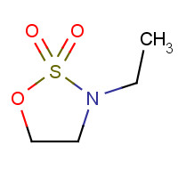 153631-34-6 3-ethyloxathiazolidine 2,2-dioxide chemical structure