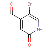 1227562-37-9 5-bromo-2-oxo-1H-pyridine-4-carbaldehyde chemical structure