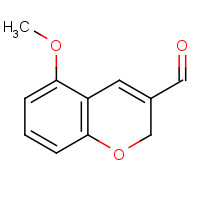 57543-41-6 5-methoxy-2H-chromene-3-carbaldehyde chemical structure