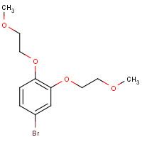 959972-38-4 4-bromo-1,2-bis(2-methoxyethoxy)benzene chemical structure