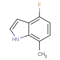 313337-32-5 4-fluoro-7-methyl-1H-indole chemical structure