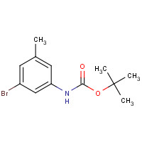1405128-28-0 tert-butyl N-(3-bromo-5-methylphenyl)carbamate chemical structure