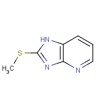 63277-46-3 2-methylsulfanyl-1H-imidazo[4,5-b]pyridine chemical structure