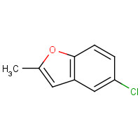 42180-82-5 5-chloro-2-methyl-1-benzofuran chemical structure