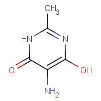 98797-08-1 5-amino-4-hydroxy-2-methyl-1H-pyrimidin-6-one chemical structure