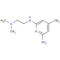 75308-75-7 6-N-[2-(dimethylamino)ethyl]-4-methylpyridine-2,6-diamine chemical structure