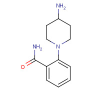 1039022-14-4 2-(4-aminopiperidin-1-yl)benzamide chemical structure