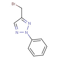 41425-60-9 4-(bromomethyl)-2-phenyltriazole chemical structure