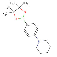 852227-96-4 1-[4-(4,4,5,5-tetramethyl-1,3,2-dioxaborolan-2-yl)phenyl]piperidine chemical structure