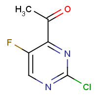 736991-76-7 1-(2-chloro-5-fluoropyrimidin-4-yl)ethanone chemical structure
