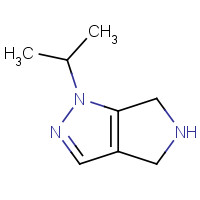 945217-54-9 1-propan-2-yl-5,6-dihydro-4H-pyrrolo[3,4-c]pyrazole chemical structure