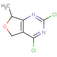 1429309-52-3 2,4-dichloro-7-methyl-5,7-dihydrofuro[3,4-d]pyrimidine chemical structure