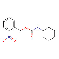 119137-03-0 (2-nitrophenyl)methyl N-cyclohexylcarbamate chemical structure