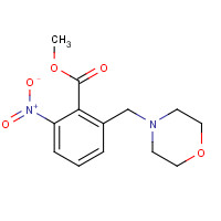 870280-79-8 methyl 2-(morpholin-4-ylmethyl)-6-nitrobenzoate chemical structure
