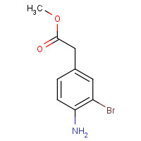 209809-20-1 methyl 2-(4-amino-3-bromophenyl)acetate chemical structure