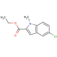 59908-53-1 ethyl 5-chloro-1-methylindole-2-carboxylate chemical structure