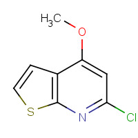 99429-84-2 6-chloro-4-methoxythieno[2,3-b]pyridine chemical structure