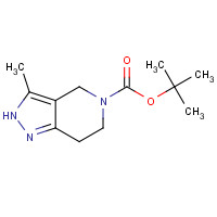 733757-77-2 tert-butyl 3-methyl-2,4,6,7-tetrahydropyrazolo[4,3-c]pyridine-5-carboxylate chemical structure