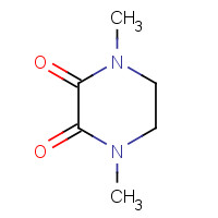 59417-06-0 1,4-dimethylpiperazine-2,3-dione chemical structure