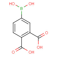 1072946-35-0 4-boronophthalic acid chemical structure