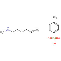 1108656-90-1 4-methylbenzenesulfonic acid;N-methylhex-5-en-1-amine chemical structure