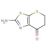 120267-20-1 2-amino-5,6-dihydrothiopyrano[3,2-d][1,3]thiazol-7-one chemical structure