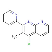 1259444-71-7 4-chloro-3-methyl-2-pyridin-2-yl-1,8-naphthyridine chemical structure