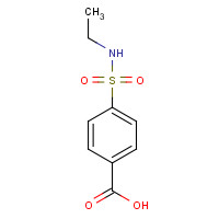 10252-64-9 4-(ethylsulfamoyl)benzoic acid chemical structure