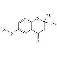 13229-59-9 6-methoxy-2,2-dimethyl-3H-chromen-4-one chemical structure