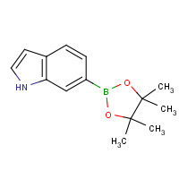 642494-36-8 6-(4,4,5,5-tetramethyl-1,3,2-dioxaborolan-2-yl)-1H-indole chemical structure