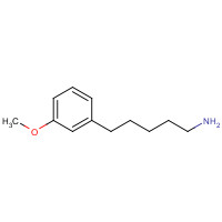 154585-04-3 5-(3-methoxyphenyl)pentan-1-amine chemical structure