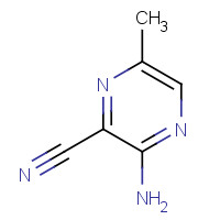 17890-82-3 3-amino-6-methylpyrazine-2-carbonitrile chemical structure
