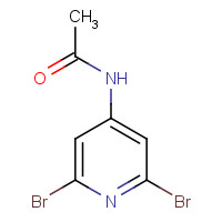 1407500-72-4 N-(2,6-dibromopyridin-4-yl)acetamide chemical structure