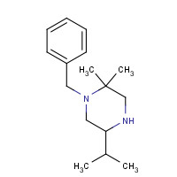1431978-13-0 1-benzyl-2,2-dimethyl-5-propan-2-ylpiperazine chemical structure