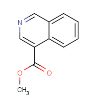20317-40-2 methyl isoquinoline-4-carboxylate chemical structure