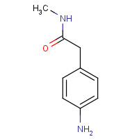 32637-62-0 2-(4-aminophenyl)-N-methylacetamide chemical structure