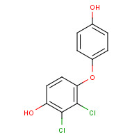 125138-72-9 2,3-dichloro-4-(4-hydroxyphenoxy)phenol chemical structure