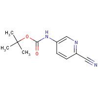 814263-30-4 tert-butyl N-(6-cyanopyridin-3-yl)carbamate chemical structure