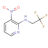 1022146-52-6 3-nitro-N-(2,2,2-trifluoroethyl)pyridin-2-amine chemical structure