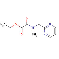 865088-65-9 ethyl 2-[methyl(pyrimidin-2-ylmethyl)amino]-2-oxoacetate chemical structure