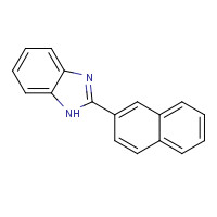 3367-02-0 2-naphthalen-2-yl-1H-benzimidazole chemical structure