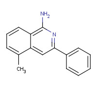 58814-44-1 5-methyl-3-phenylisoquinolin-1-amine chemical structure