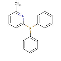 132682-77-0 (6-methylpyridin-2-yl)-diphenylphosphane chemical structure