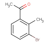 52779-76-7 1-(3-bromo-2-methylphenyl)ethanone chemical structure