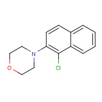 1444744-70-0 4-(1-chloronaphthalen-2-yl)morpholine chemical structure