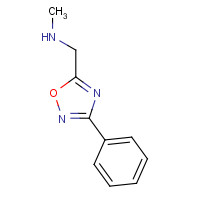 55983-96-5 N-methyl-1-(3-phenyl-1,2,4-oxadiazol-5-yl)methanamine chemical structure