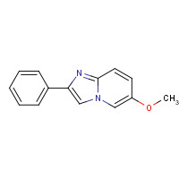 869583-76-6 6-methoxy-2-phenylimidazo[1,2-a]pyridine chemical structure