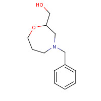 1031442-66-6 (4-benzyl-1,4-oxazepan-2-yl)methanol chemical structure