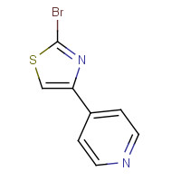 886371-01-3 2-bromo-4-pyridin-4-yl-1,3-thiazole chemical structure