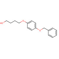 79588-48-0 4-(4-phenylmethoxyphenoxy)butan-1-ol chemical structure